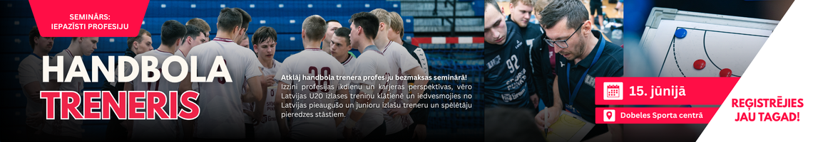 Seminārs: iepazīsti handbola trenera profesiju