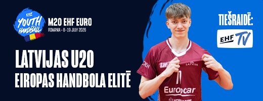 M20 EHF EURO 2026 – tiešraide