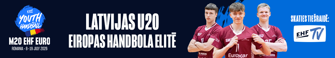 M20 EHF EURO 2026 – tiešraide