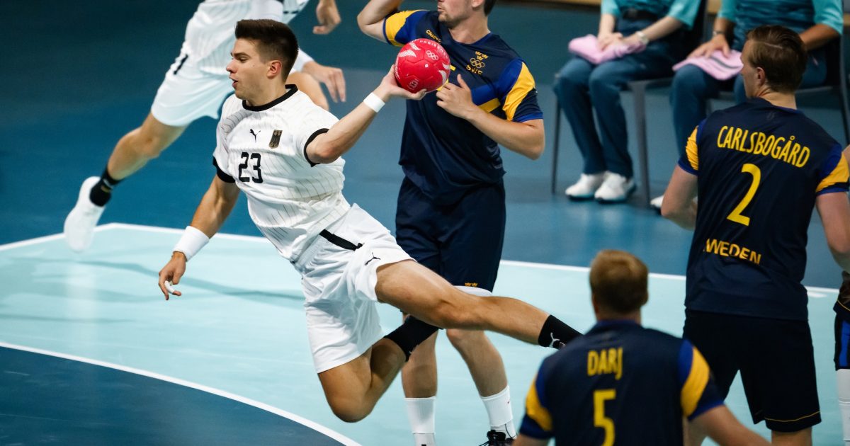 , Germany vs Sweden, Paris 2024 Olympics handball, Paris, France, 27.07.2024, Mandatory Credit © Sasa Pahic Szabo / kolektiff