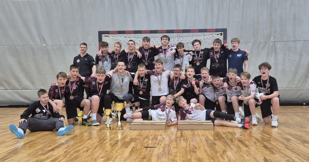 LJČ_U14 zēni_25-26_Dobeles SS komandas_zelts & bronza